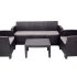 Комплект мебели Gardeck B:Rattan Arizona Set Max, антрацит (на 5 персон)